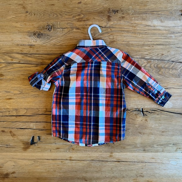 U.S. Polo. Size 2T (boys). Long/short sleeved button up shirt. NWOT - Picture 5 of 5